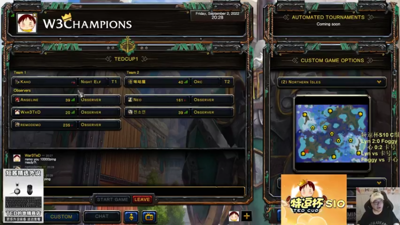 【TED出品】特逗杯C组胜决 卡号 vs Lyn 黑马现身