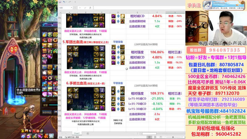 【2022-09-02 01点场】墨羽狼不是摸鱼娘：军团直伤各流派搭配分析已完成