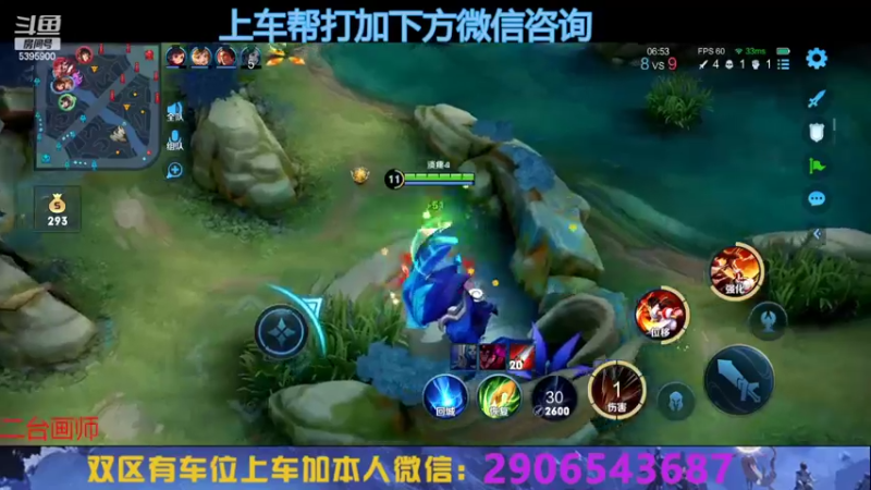 【2022-09-01 22点场】A老回：核弹流诸葛亮打野带粉如打人机教学！