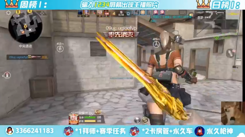 【2022-09-01 18点场】一哲丶：q区V区上车 一起玩 一起上分