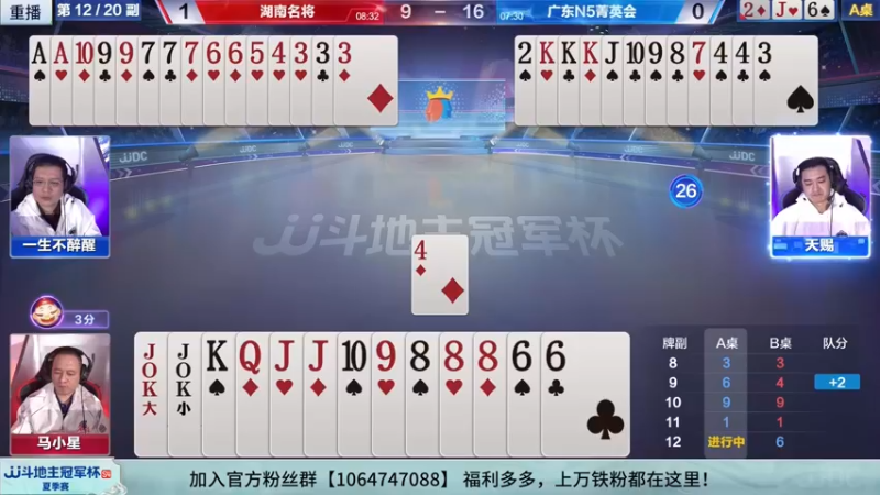 【2022-09-02 05点场】JJ斗地主官方：经典战役回顾 488743 488743