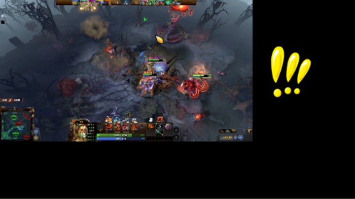 dota2惨兮兮加速模式屠夫败时刻