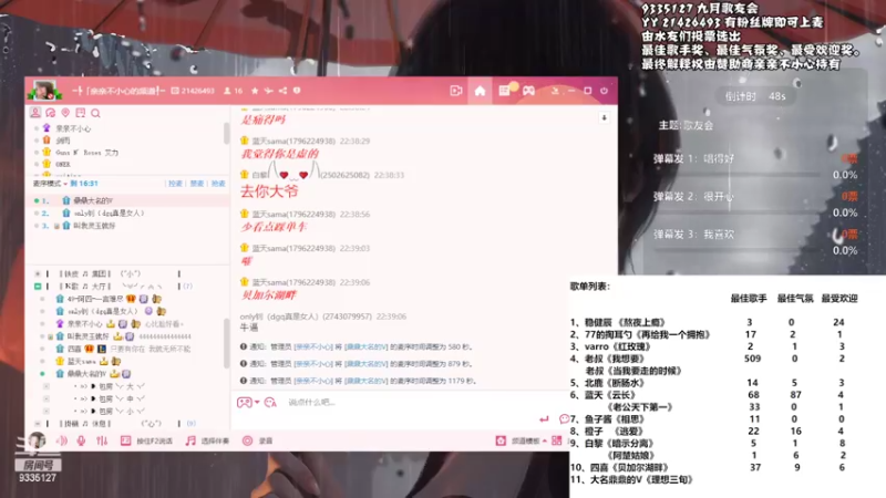【2022-09-03 22点场】亲亲不小心：歌友会又双叒叕来啦
