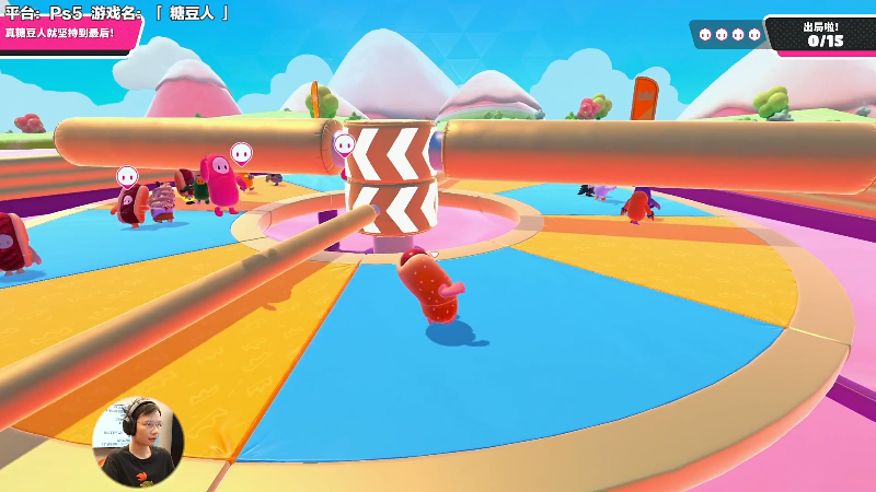 我在斗鱼看超级小桀直播马里奥制造