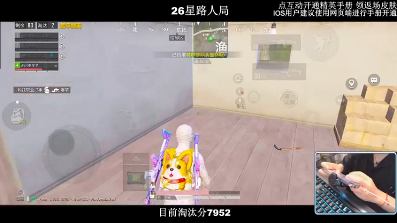 【2022-09-04 22点场】小妖洋：【野匹路人冲9000淘汰分】