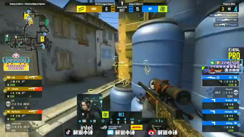 【2022-09-06 20点场】CSGO解说伟伟：回放NAVI小蜜蜂 晚上来5EPL