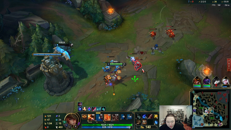 【英雄联盟】即将拥有人鱼线的PDD的精彩时刻 20220906 21点场