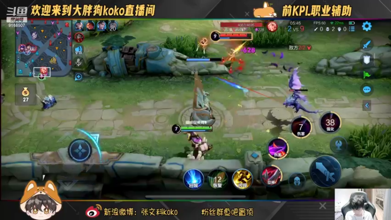 【2022-09-07 23点场】大胖狗koko：辅助有很多辅核只有ko