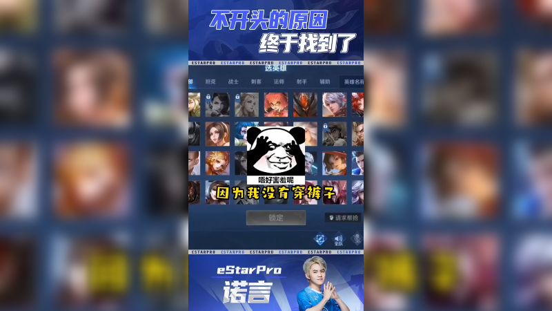 这个摄像头画面为什么能这么大啊？E起摘星元皮肤
