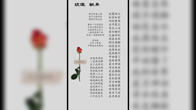 灵儿歌单