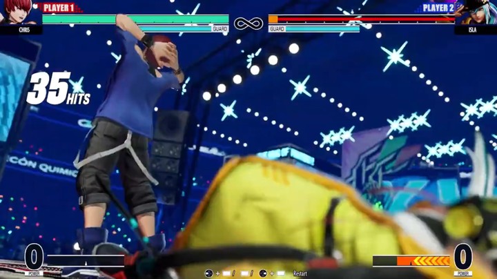 连招展示【拳皇15】KOF15 克里斯