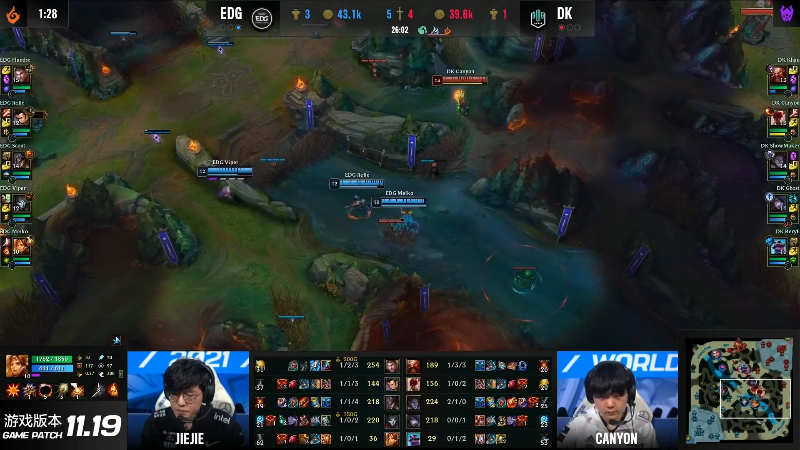 【英雄联盟】英雄联盟赛事的精彩时刻 20220910 16点场