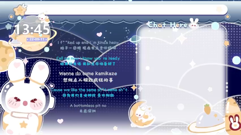 【2022-09-11 13点场】很菜的月野兔兔兔：双倍~玩一会~~~