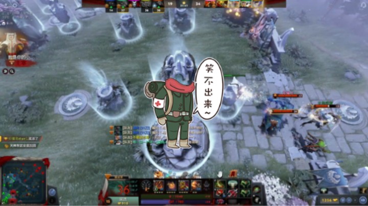 惨兮兮dota2中单火枪狙击手败北时刻