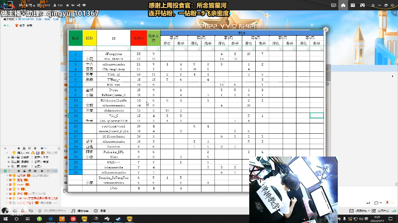 【热门游戏】轻语丶619的精彩时刻 20220911 00点场