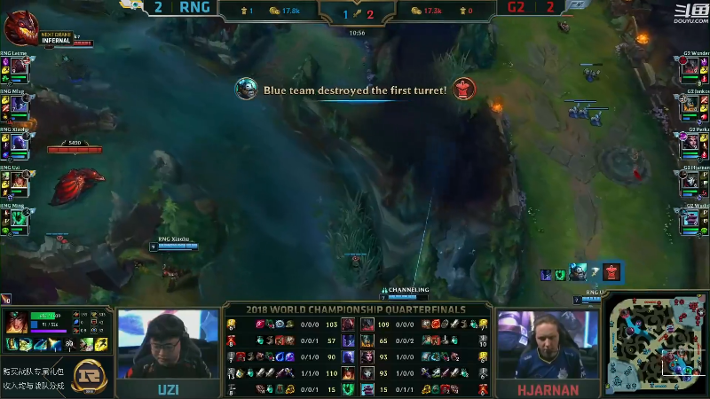 【英雄联盟】英雄联盟赛事的精彩时刻 20220911 00点场