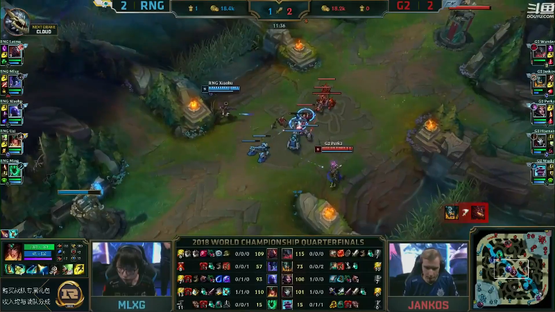 【英雄联盟】英雄联盟赛事的精彩时刻 20220911 00点场