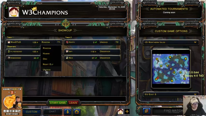 【TED出品】天秀杯S44 Happy vs TeD 下 中秋快乐哟