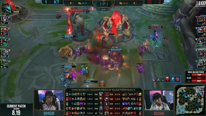 【英雄联盟】英雄联盟赛事的精彩时刻 20220912 00点场