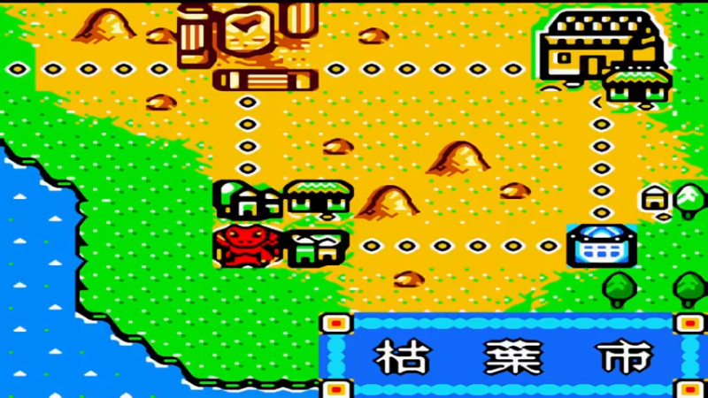 GBC数码暴龙 水晶版2 10地鼠的洞窟