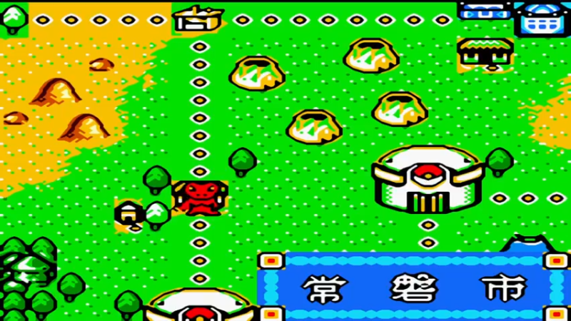 GBC数码暴龙 水晶版2 3常磐森林