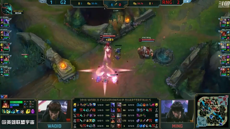 【英雄联盟】英雄联盟赛事的精彩时刻 20220913 00点场