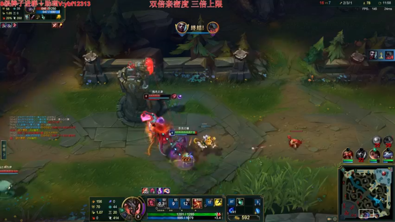 【2022-09-13 01点场】叶音符：叶音符:黄金双倍 1V5教学