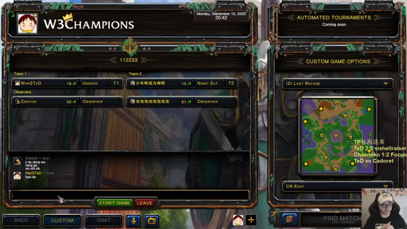 【TED出品】TP杯海选赛 TeD vs 上海第一暗夜 提前挖坑