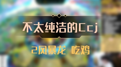 【不太纯洁的Ccj】2风暴龙 吃鸡