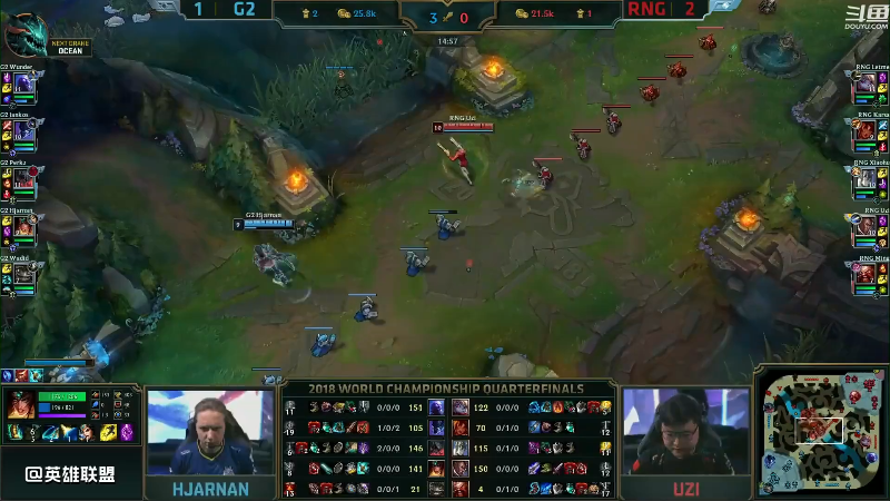 【英雄联盟】英雄联盟赛事的精彩时刻 20220913 00点场