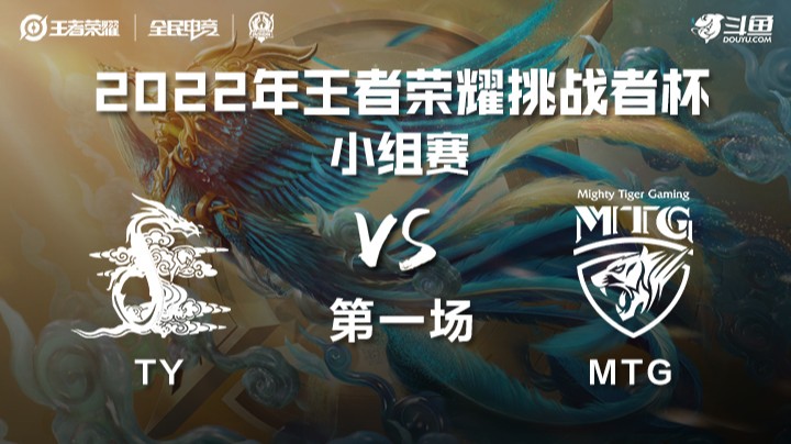 王者荣耀挑战者杯 TY vs MTG 第一场