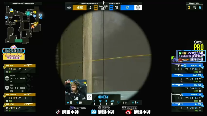 【2022-09-14 19点场】CSGO解说伟伟：回放FAZEG2 6点30解说MOUZ