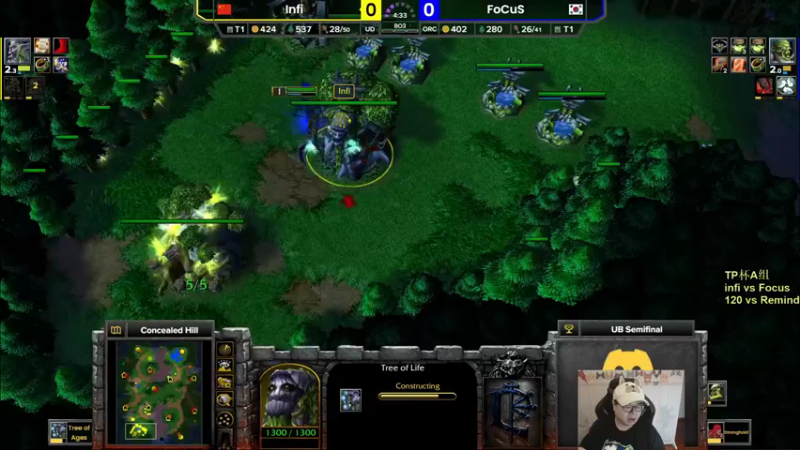 【TED出品】TP杯A组 infi vs Focus 防守反击