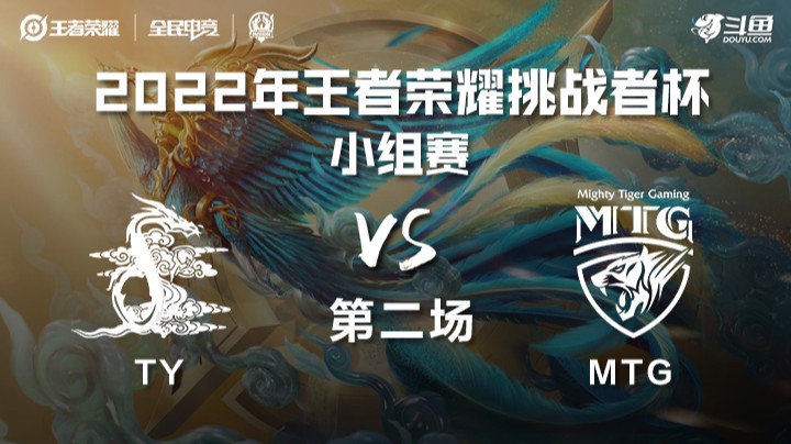 王者荣耀挑战者杯 TY vs MTG 第二场