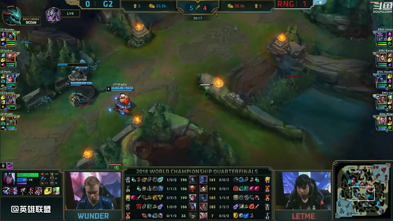 【英雄联盟】英雄联盟赛事的精彩时刻 20220915 00点场