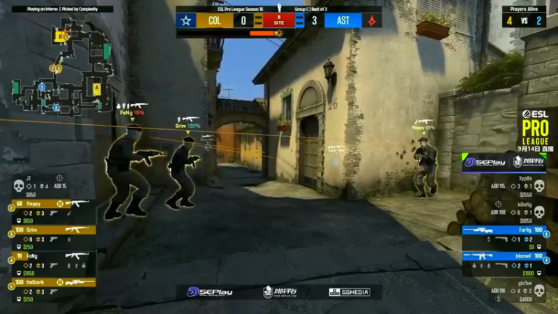 【2022-09-15 13点场】CSGO解说伟伟：回放A队COL 晚上22点解说COL