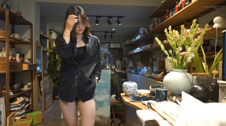 瓷器店女主播穿搭记录11