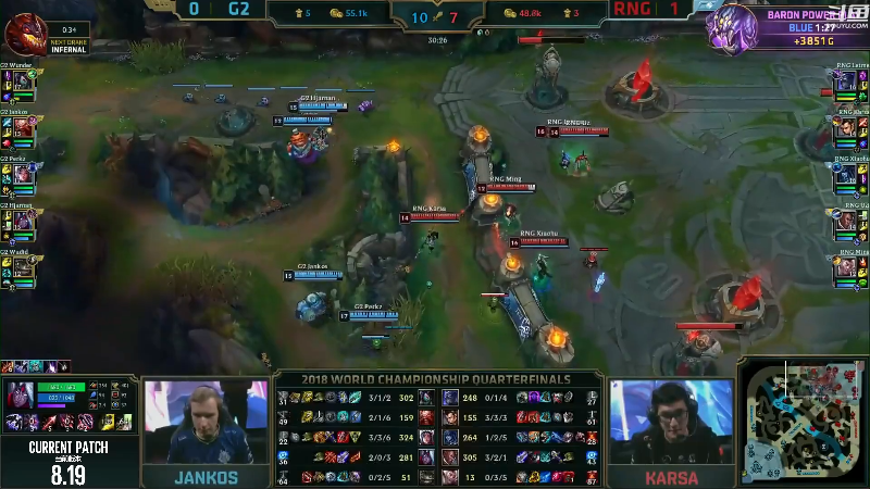 【英雄联盟】英雄联盟赛事的精彩时刻 20220916 00点场