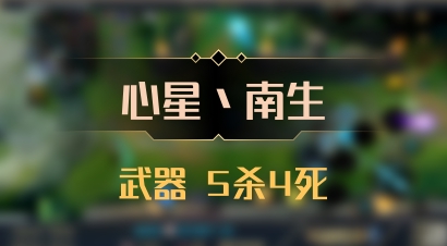 【心星丶南生】武器 5杀4死