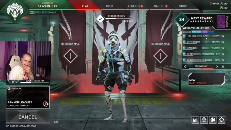 【2022-09-17 21点场】毛子Reckless：wan you xi 1747489