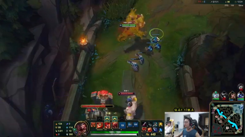 【2022-09-18 11点场】余小C真的很强：余小C：峡谷之巅冲大师！