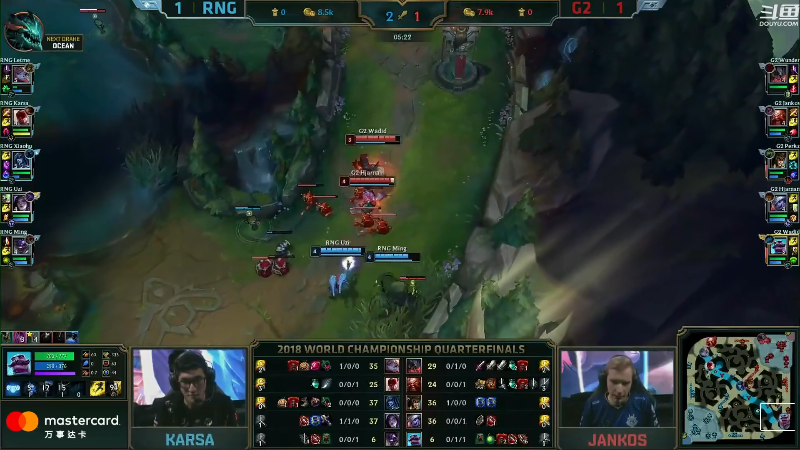 【英雄联盟】英雄联盟赛事的精彩时刻 20220918 01点场