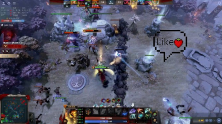 惨兮兮dota2中单宙斯败北时刻