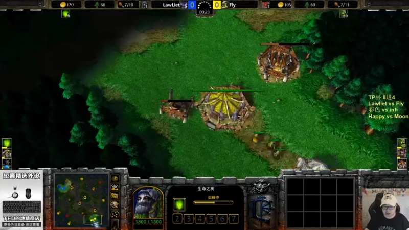 【TED出品】TP杯 8进4 Lawliet vs Fly 上 一贪就boom