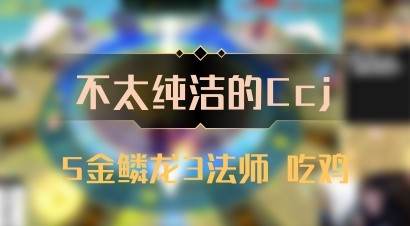 【不太纯洁的Ccj】5金鳞龙3法师 吃鸡