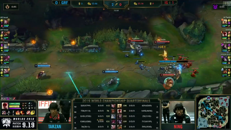 【英雄联盟】英雄联盟赛事的精彩时刻 20220920 00点场