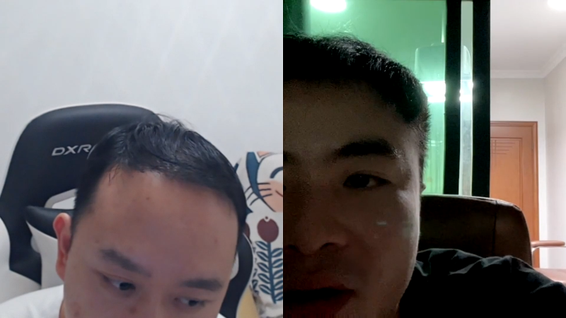 我在斗鱼看武汉程龙直播格斗游戏