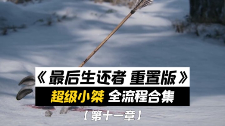 【超级小桀】《最后生还者 重制版》全流程合集 第十一章