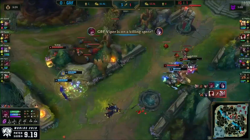 【英雄联盟】英雄联盟赛事的精彩时刻 20220920 00点场