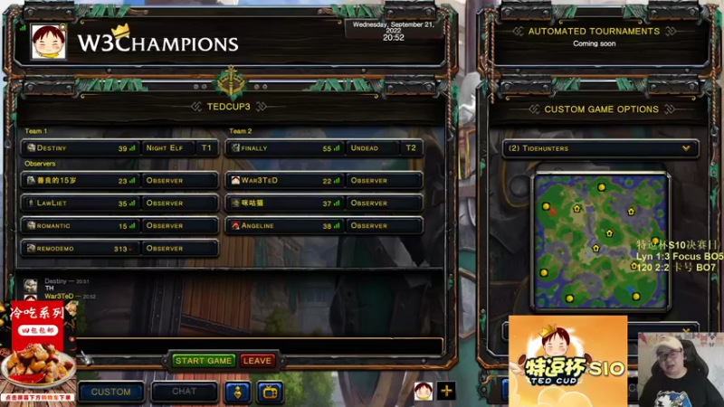 【TED出品】特逗杯S10决赛 120 vs 卡号 下 热血沸腾